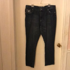Kiss Therapy Straight leg jeans women size 18